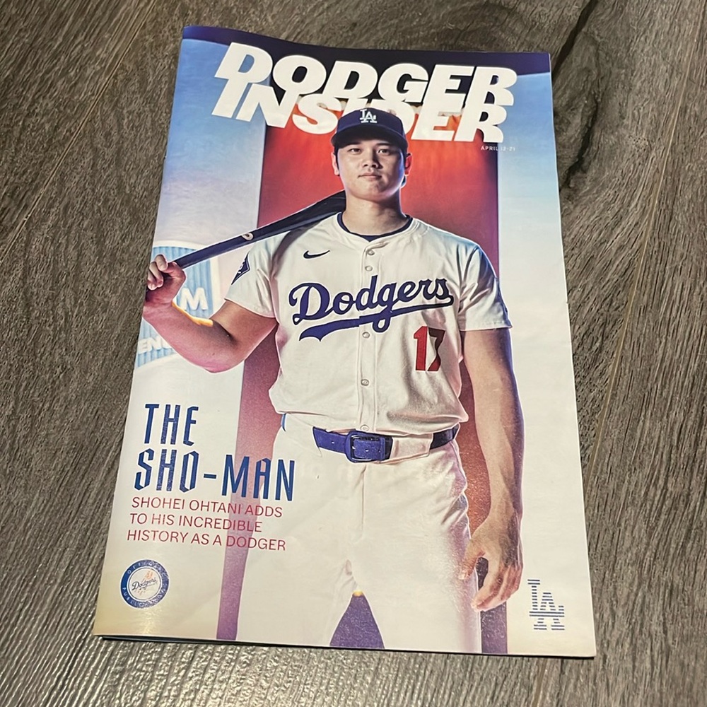 Dodger Insider 2024 Program Shohei Ohtani